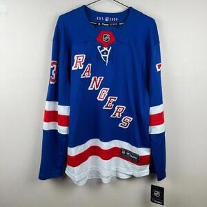 New York Rangers Matt Rempe #73 Jersey Fanatics Breakaway Home Size M NWT 2022
